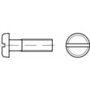 Šrouby s plochou hlavou TOOLCRAFT TO-5357379, N/A, M5, 40 mm, nerezová ocel, 100 ks