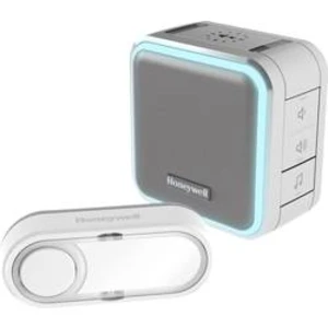 Bezdrátový gong Honeywell Home DC515SG, kompletní sada, 150 m, stříbrná, šedá