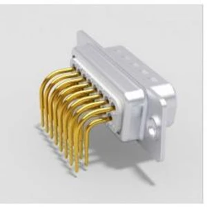 D-SUB zástrčka Deltron Connectors 90 °, pólů 25, pájené, piny, 1 ks