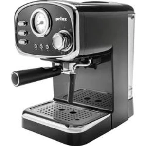 Pákový kávovar Prinz PZ-EM1, 1100 W, černá, chrom