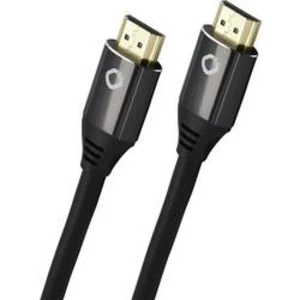 HDMI AV kabel Oehlbach Black Magic MKII 8K D1C92495, [1x HDMI zástrčka - 1x HDMI zástrčka], 3.00 m, černá