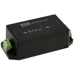 AC/DC vestavný zdroj Mean Well MPM-90-15ST, 15 V/DC, 5.67 A, 85.05 W