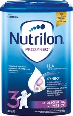 Nutrilon 3 Prosyneo™ H.A.- Hydrolysed Advance 800g