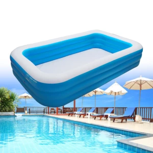 3~5Persons 300cm*185cm*60cm Inflatable Pool Summer Swimming Garden Outdoor Inflatable Swimming Pool For Children Adult