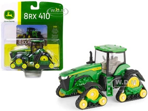 John Deere 8RX 410 Track Type Tractor Green 1/64 Diecast Model by ERTL TOMY