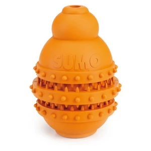 BEEZTEES Hračka Sumo Play Dental M oranžový 9 x 9 x 12 cm