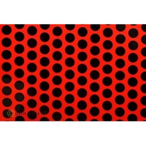 Oracover 90-021-071-010 fólie do plotra Easyplot Fun 1 (d x š) 10 m x 60 cm červená, čierna