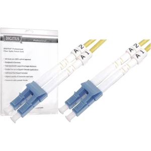 Digitus DK-2933-05 optické vlákno LWL prepojovací kábel [1x zástrčka LC - 1x zástrčka LC] 9/125 µ Singlemode OS2 5.00 m