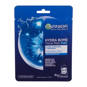 Garnier Skin Naturals Hydra Bomb Night 1 ks pleťová maska W na veľmi suchú pleť; na unavenú pleť; na citlivú a podráždenú pleť; na dehydratovanu pleť