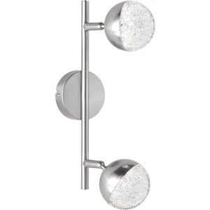 ACTION SANAN 725902646000 LED stropná lampa 9 W  teplá biela niklová (matná)