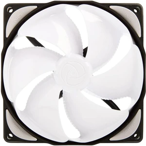 NoiseBlocker NB-eLoop B12-P PC vetrák s krytom biela, čierna (š x v x h) 120 x 120 x 25 mm