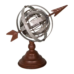 Dekoratívny glóbus Antic Line Globe, ø 12,5 cm