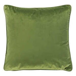 Tmavozelený vankúš Tiseco Home Studio Velvety, 45 x 45 cm