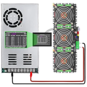 2-200V 150W/300W/450W/600W 25A/30A/35A/40A Electronic Load Power Bank Battery Tester 18650 Pack Capacity Monitor Checker