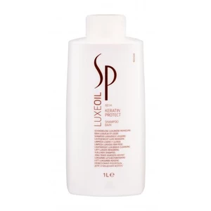 Wella Professionals SP Luxeoil Keratin Protect 1000 ml šampon pro ženy na poškozené vlasy