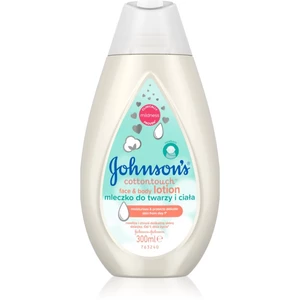Johnson's® Cottontouch hydratačné mlieko na telo a tvár pre deti od narodenia 300 ml