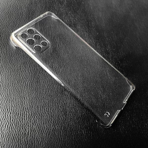 Bakeey for OnePlus 8T Case Crystal Transparent with Lens Protector Shockproof Non-Yellow Hard PC Protective Case Back Co