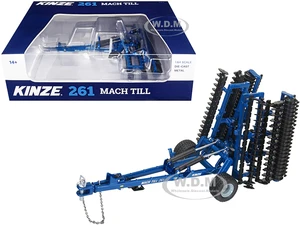 Kinze 261 Mach Till High-Speed Disc Blue 1/64 Diecast Model by SpecCast