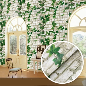 Waterproof Sticker PVC Wall Paper Self-adhesive Thickening Dormitory European Pattern Wall Sticker for Bedroom Decorativ