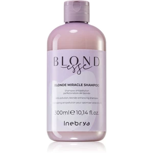 Inebrya BLONDesse Blonde Miracle Shampoo čisticí detoxikační šampon pro blond vlasy 300 ml