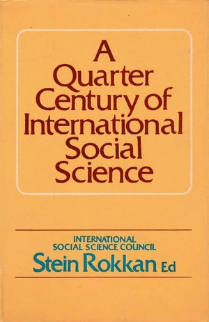 A Quarter Century Of International Social Science Papers And Reports On Developments 1952-1977