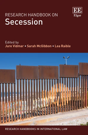 Research Handbook on Secession