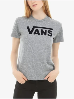 Vans Wm Flying V Crew Tee Grey Heather T-shirt