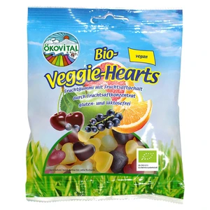 ÖKOVITAL Želé srdíčka vegan BIO 80 g