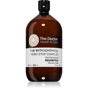 The Doctor Tar with Ichthyol + Sebo-Stop Complex šampón na mastné vlasy 946 ml