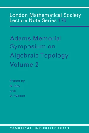 Adams Memorial Symposium on Algebraic Topology