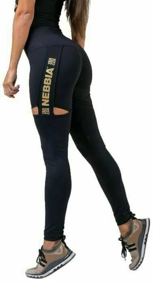 Nebbia Honey Bunny Leggings Black XS Fitness pantaloni