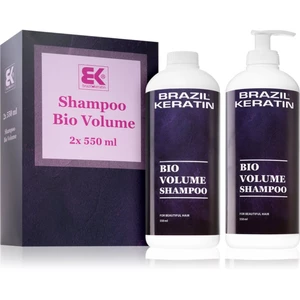 Brazil Keratin Bio Volume Shampoo výhodné balení (pro objem)