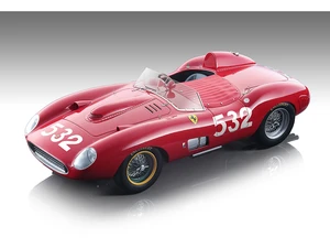 Ferrari 335S 532 Wolfgang von Trips 2nd Place "Mille Miglia" (1957) "Mythos Series" Limited Edition to 125 pieces Worldwide 1/18 Model Car by Tecnomo