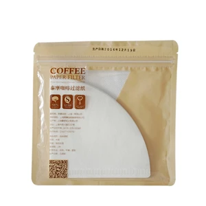 TIMEMORE Store Coffee Pot Filter Paper V60 By Hand Drip Cup 50pcs American Coffee Machine Filter Fan V-shaped