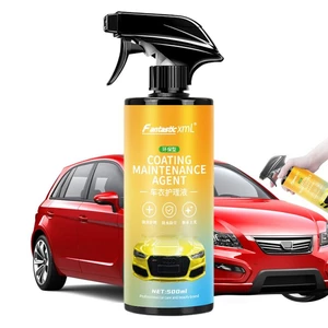 Car Cleaner Spray 500ml Effective Car Maintenance Cleaner Spray Multifunctional DIY Friendly Car Care Products Flexible Car Film