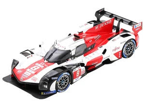 Toyota GR010 Hybrid 8 Sebastien Buemi - Brendon Hartley - Ryo Hirakawa Hypercar Class Winner "24 Hours of Le Mans" (2022) with Acrylic Display Case 1