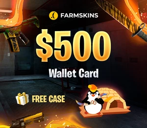 Farmskins $500 Wallet Card + FREE CASE