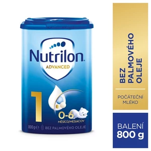 Nutrilon 1 Advanced 800 g,NUTRILON Mlieko počiatočné 1, 800 g, 0m+