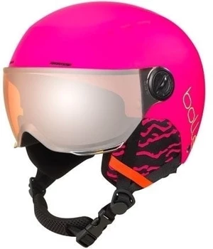 Bollé Quiz Visor Junior Ski Helmet Matte Hot Pink S (52-55 cm) Kask narciarski