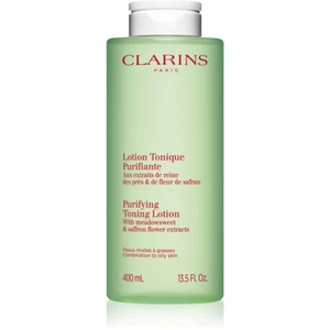 Clarins Cleansing Purifying Toning Lotion čisticí tonikum pro smíšenou až mastnou pokožku 400 ml