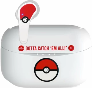 OTL Technologies Pokémon Poké ball Blanco Auriculares para niños