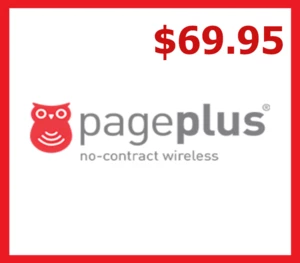 PagePlus PIN $69.95 Gift Card US