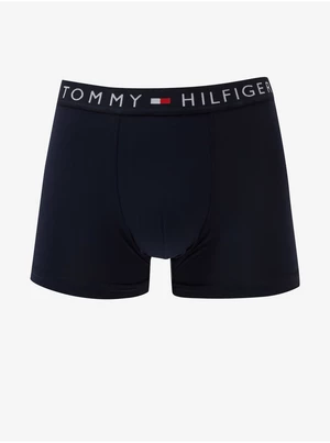 Tmavě modré pánské boxerky Tommy Hilfiger - Pánské