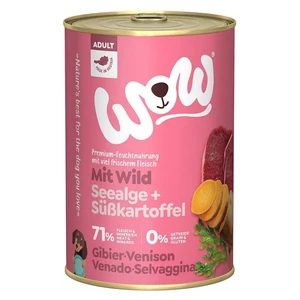 WOW Zvěřina s batáty adult konzerva pro psy 400 g