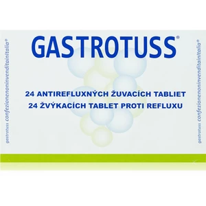 Gastrotuss Gastrotuss proti refluxu žvýkací tablety pro podporu trávení 24 tbl