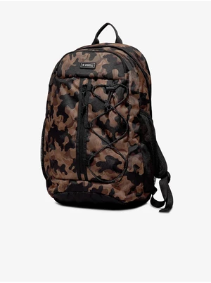 Black-Brown Converse Camouflage Backpack - Men