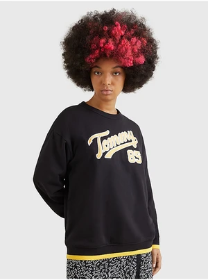 Black Womens Sweatshirt Tommy Jeans - Women