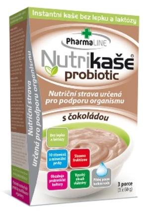 Nutrikaše Probiotic s čokoládou 3 x 60 g