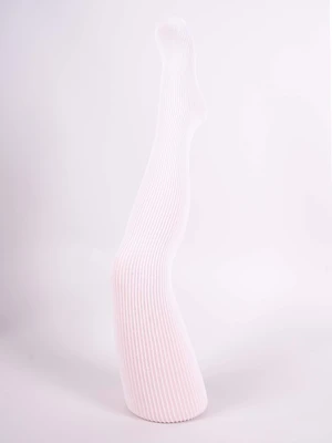Yoclub Kids's Girls' Microfibre Opaque Pantyhose 40 Den With Pattern RAM-0116G-0140