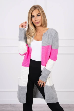 Cardigan da donna Kesi Colorblock